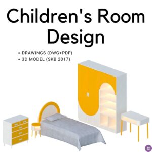 22CR01-CHILDREN'S ROOM DESIGN SET
