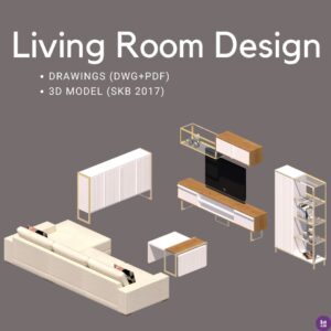 22LR01-LIVING ROOM DESIGN SET